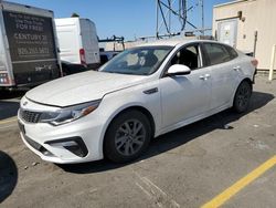 Salvage cars for sale at Hayward, CA auction: 2019 KIA Optima LX