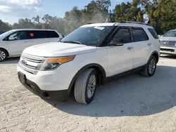 Salvage cars for sale from Copart Ocala, FL: 2013 Ford Explorer XLT