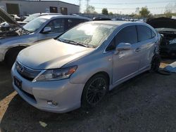 Salvage cars for sale at Elgin, IL auction: 2010 Lexus HS 250H