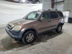 Salvage cars for sale at North Billerica, MA auction: 2003 Honda CR-V EX