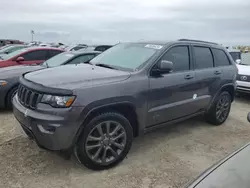 Salvage cars for sale at Arcadia, FL auction: 2016 Jeep Grand Cherokee Limited