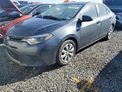 Salvage cars for sale at Riverview, FL auction: 2015 Toyota Corolla L