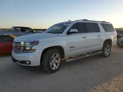 Salvage cars for sale from Copart San Antonio, TX: 2017 Chevrolet Suburban C1500 LT