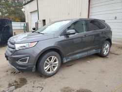 Salvage cars for sale at Ham Lake, MN auction: 2018 Ford Edge SEL