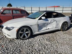 BMW 6 Series salvage cars for sale: 2010 BMW 650 I