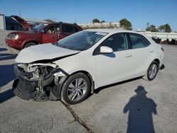 Salvage cars for sale at Tulsa, OK auction: 2016 Toyota Corolla ECO