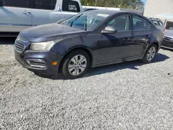 Vehiculos salvage en venta de Copart China Grove, NC: 2015 Chevrolet Cruze LS