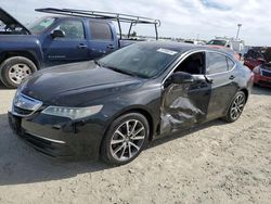 Salvage cars for sale at Antelope, CA auction: 2015 Acura TLX Tech