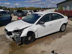 Salvage cars for sale at Louisville, KY auction: 2015 Chevrolet Cruze LS