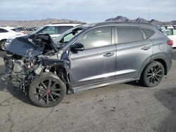 Salvage cars for sale at North Las Vegas, NV auction: 2017 Hyundai Tucson Limited