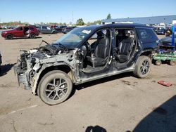 Salvage cars for sale at Woodhaven, MI auction: 2023 Jeep Grand Cherokee L Limited