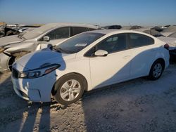 KIA Forte salvage cars for sale: 2017 KIA Forte LX