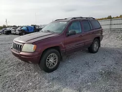 Salvage cars for sale at Lawrenceburg, KY auction: 2002 Jeep Grand Cherokee Limited