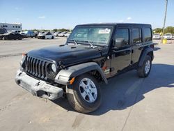 2019 Jeep Wrangler Unlimited Sport en venta en Grand Prairie, TX