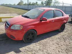 Salvage cars for sale at Houston, TX auction: 2011 Chevrolet Aveo LS