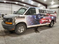 Salvage trucks for sale at Avon, MN auction: 2010 Chevrolet Express G2500