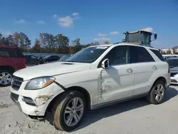 Salvage cars for sale at Spartanburg, SC auction: 2013 Mercedes-Benz ML 350 4matic