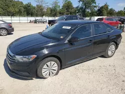 Volkswagen salvage cars for sale: 2019 Volkswagen Jetta S