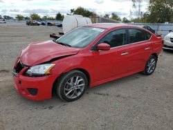 Nissan salvage cars for sale: 2015 Nissan Sentra S