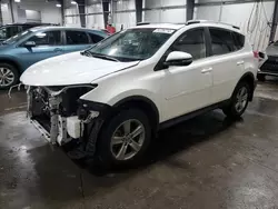 Salvage cars for sale at Ham Lake, MN auction: 2015 Toyota Rav4 XLE