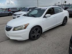 Flood-damaged cars for sale at auction: 2012 Honda Accord EX