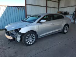 Salvage cars for sale at Pennsburg, PA auction: 2016 Buick Lacrosse