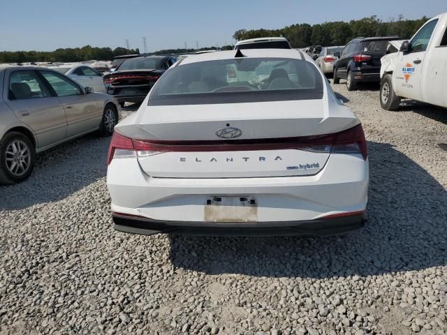 2021 Hyundai Elantra Blue