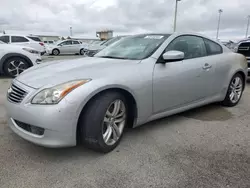 Salvage cars for sale at Riverview, FL auction: 2010 Infiniti G37 Base