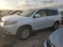 Flood-damaged cars for sale at auction: 2012 Toyota Highlander Base