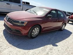 Salvage cars for sale from Copart Arcadia, FL: 2016 Volkswagen Jetta S