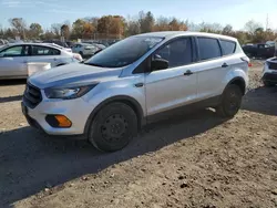 Salvage cars for sale at Chalfont, PA auction: 2018 Ford Escape S