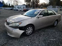 Toyota salvage cars for sale: 2005 Toyota Camry LE