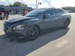 Salvage cars for sale at Orlando, FL auction: 2012 Nissan Maxima S