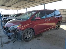 Toyota Sienna Sport salvage cars for sale: 2015 Toyota Sienna Sport