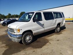 Salvage cars for sale at Shreveport, LA auction: 2001 Ford Econoline E350 Super Duty Wagon