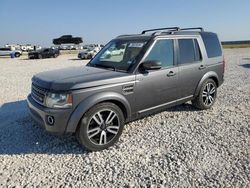 Salvage cars for sale at Taylor, TX auction: 2016 Land Rover LR4 HSE