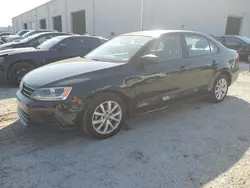 Salvage cars for sale at Jacksonville, FL auction: 2015 Volkswagen Jetta SE