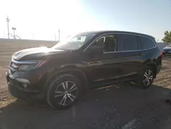 Salvage cars for sale at Greenwood, NE auction: 2016 Honda Pilot EXL