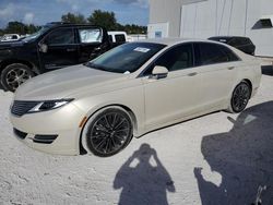 Salvage cars for sale at Apopka, FL auction: 2015 Lincoln MKZ Hybrid