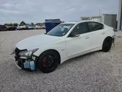 Vehiculos salvage en venta de Copart Casper, WY: 2018 Infiniti Q50 RED Sport 400