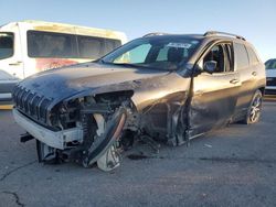 Salvage SUVs for sale at auction: 2018 Jeep Cherokee Latitude