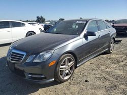 Salvage cars for sale at Antelope, CA auction: 2013 Mercedes-Benz E 350