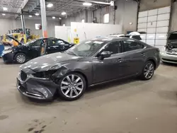 Salvage cars for sale at Blaine, MN auction: 2019 Mazda 6 Grand Touring Reserve