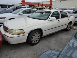 Flood-damaged cars for sale at auction: 2007 Lincoln Town Car Designer