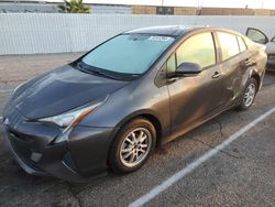 Salvage cars for sale at Van Nuys, CA auction: 2016 Toyota Prius