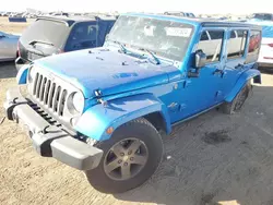 Jeep Wrangler Unlimited Sport salvage cars for sale: 2015 Jeep Wrangler Unlimited Sport