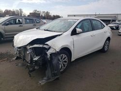 Salvage cars for sale at New Britain, CT auction: 2018 Toyota Corolla L