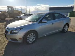 Salvage cars for sale at Nisku, AB auction: 2011 Chevrolet Cruze LT