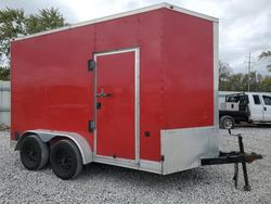 Salvage trucks for sale at Columbus, OH auction: 2022 Powe Trailer