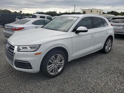 Salvage cars for sale at Riverview, FL auction: 2019 Audi Q5 Premium Plus